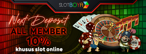 BONUS NEXT DEPOSIT 10% ALL GAMES